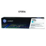Compra Tóner HP 130A Cian CF351A original. Compatible con HP M176n y M177fw. Rinde hasta 1,000 páginas, Envíos a Todo el Perú.