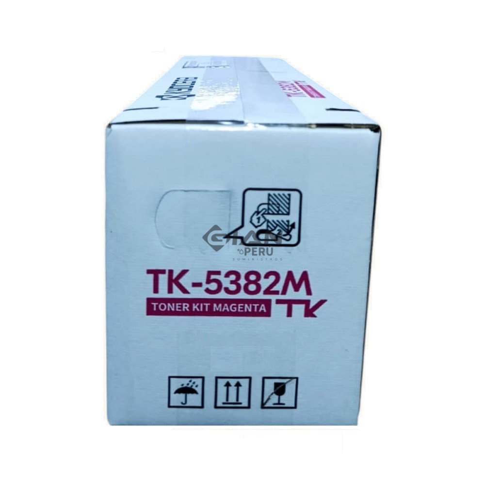 Compra Tóner Kyocera TK-5382M Magenta original. Rinde hasta 10,000 páginas. Compatible con MA4000cifx, MA4000cix y PA4000cx.