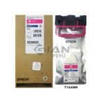El cartucho Bolsa de Tinta Epson T13J300 Magenta 204ml, Es Compatible Con Epson ® WorkForce EM-C8100 / EM-C8101, Con 15,000 Páginas.