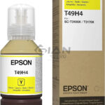 Botella Tinta Epson T49H400 Yellow, Código T49H400 es Compatible con Impresoras Epson Surecolor t3170x, sc-t3100x Con Rendimiento 6,000 Páginas.