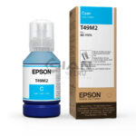 La Botella Tinta Epson T49M220 Cian, Código T49M220 es Compatible con Impresoras Epson Surecolor F570, SC-F571, SC-F170 Rendimiento 6,000 Páginas.