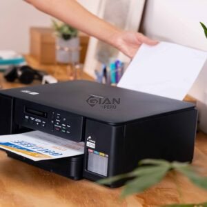 Compra la Impresora Brother DCP-T530DW, multifuncional con sistema de tinta continua, impresión dúplex automática, WiFi.