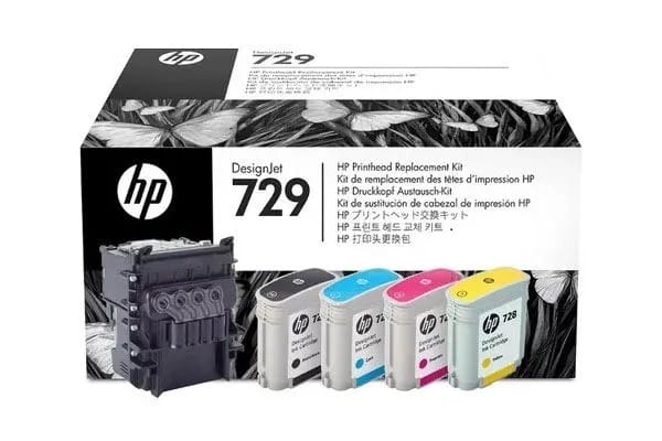 El Cartucho de Cabezal hp F9J81A (729), Es Compatible Con Impresoras HP DesignJet T730/ T830, para un mejor calidad de impresion.