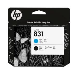 Cartucho de Cabezal HP Latex CZ677A 831 Cian+Negro, Para los siguientes modelos HP Látex 310/315/330/335/360/365/370/375/560/570- Lima