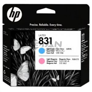 El Cartucho de Cabezal Hp Látex CZ679A 831 Cian Light y Magenta Light, Para los modelos HP Látex 310/315/330/335/360/365/370/375/560/570.