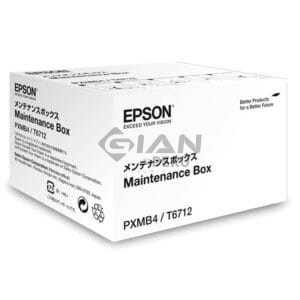 La Caja de Mantenimiento Epson T671200/PXMB4, Es Compatible Con Impresora Epson WorkForce Pro WF-6090/ WF-6590/ WF-8090/ WF-8590.