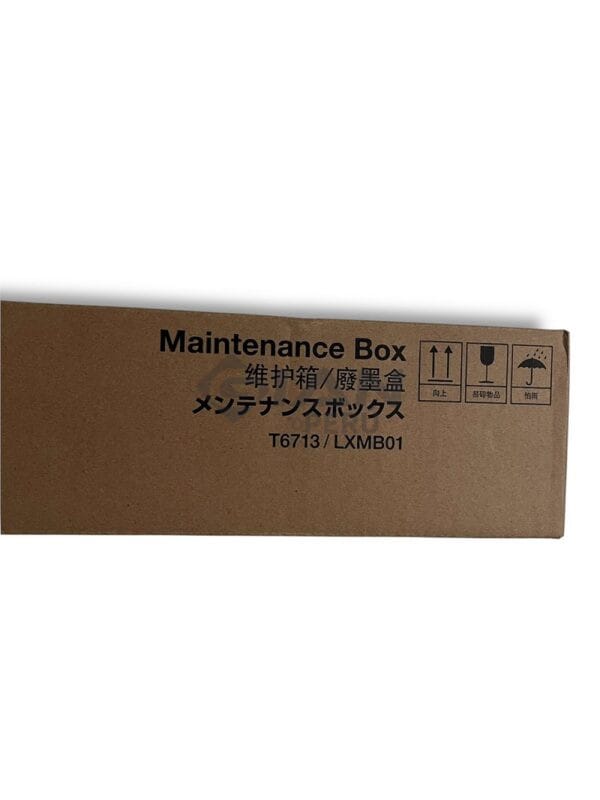 La Caja de Mantenimiento Epson T6713/LXMB01, Es Compatible Con Impresoras Epson WorkForce Enterprise WF-C21000, WF-C20600, WF-C20750, WF-C20590, WF-C17590,