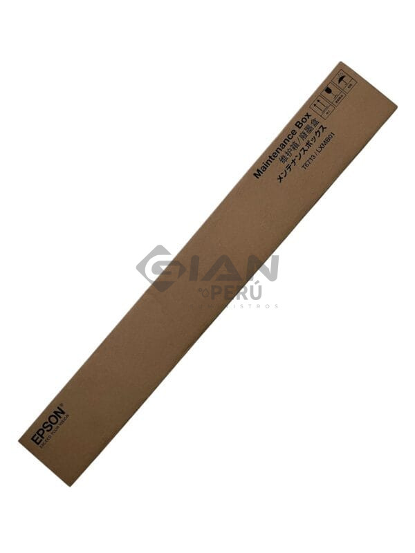 La Caja de Mantenimiento Epson T6713/LXMB01, Es Compatible Con Impresoras Epson WorkForce Enterprise WF-C21000, WF-C20600, WF-C20750, WF-C20590, WF-C17590,