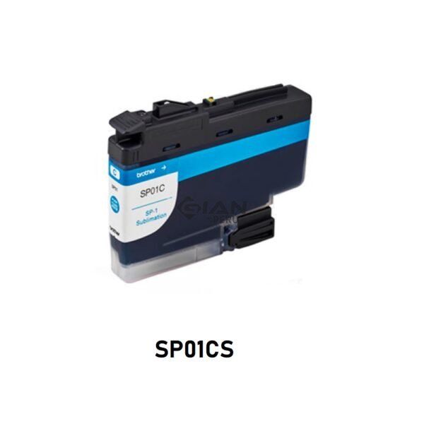 Compra la Tinta Brother SP01C Cyan Original para la impresora Brother SP-1. Cartucho de 47 ml con colores vivos, calidad profesional.