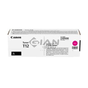 Cartucho de Toner Canon T12, Es compatible con los siguientes modelos Canon i-SENSYS X C1300/ C1333P/ C1333/ C1333i/ C1333If Magenta.