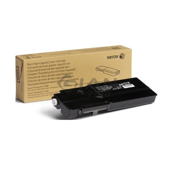 El Cartucho de Toner Xerox 106R03532 Negro, Es Compatible Con Impresora Xerox VersaLink C400/C405, Con Rendimiento 10,500 Páginas.