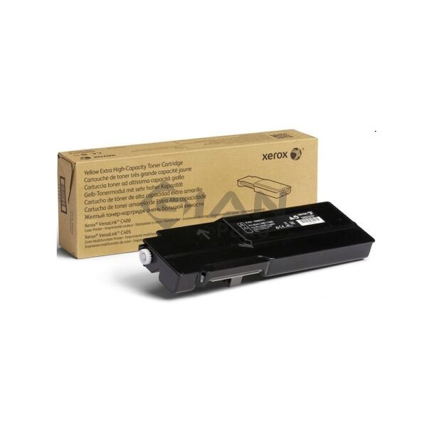 El Cartucho de Toner Xerox 106R03533 Yellow, Es Compatible Con Impresora Xerox VersaLink C400/C405, Rendimiento 8,800 Páginas.