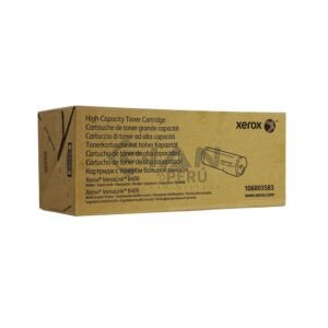 El Cartucho de Toner Xerox 106R03583, Es Compatible Con la Impresora Xerox VersaLink B400 / B405 Negro, Rendimiento 13,900 Páginas.
