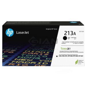 El Cartucho Hp 213A W2130A Negro, Es Compatible Con Hp LaserJet Enterprise 5700dn/ 6700dn/ 6701dn/ MFP 5800dn/ 6800d, de 3,500 Páginas.