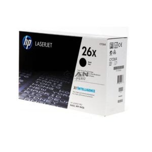 Compra el Tóner HP CF226X 26X Negro Original de alto rendimiento. Para con HP LaserJet Pro M402 y M426. Envíos a todo Perú.