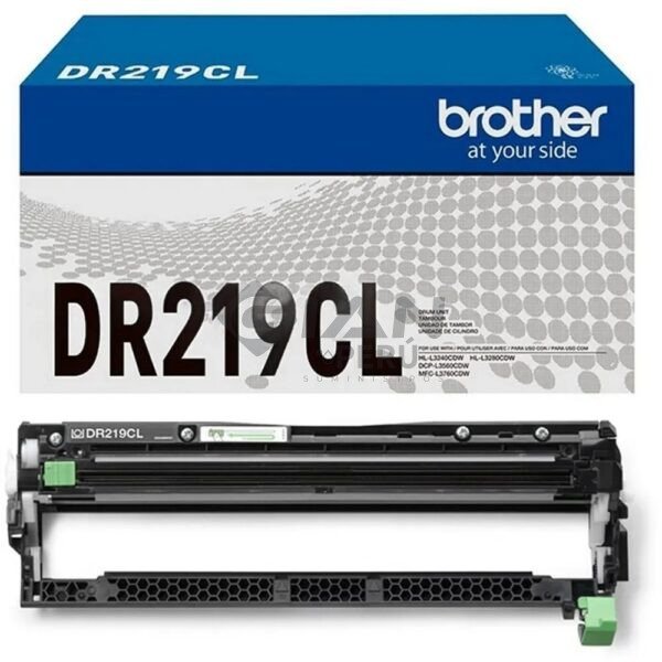 Compra el Drum Brother DR-219CL Original para Brother HL-L3240CDW, HL-L3280CDW, DCP-L3560CDW y MFC-L3760CDW ,rendimiento 20k.