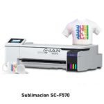 Epson SureColor F570 de sublimación 24". Impresión profesional, tinta UltraChrome DS, Wi-Fi y resolución de hasta 2400 x 1200 dpi.