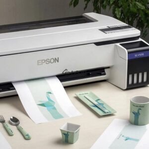 Epson SureColor F570 de sublimación 24". Impresión profesional, tinta UltraChrome DS, Wi-Fi y resolución de hasta 2400 x 1200 dpi.