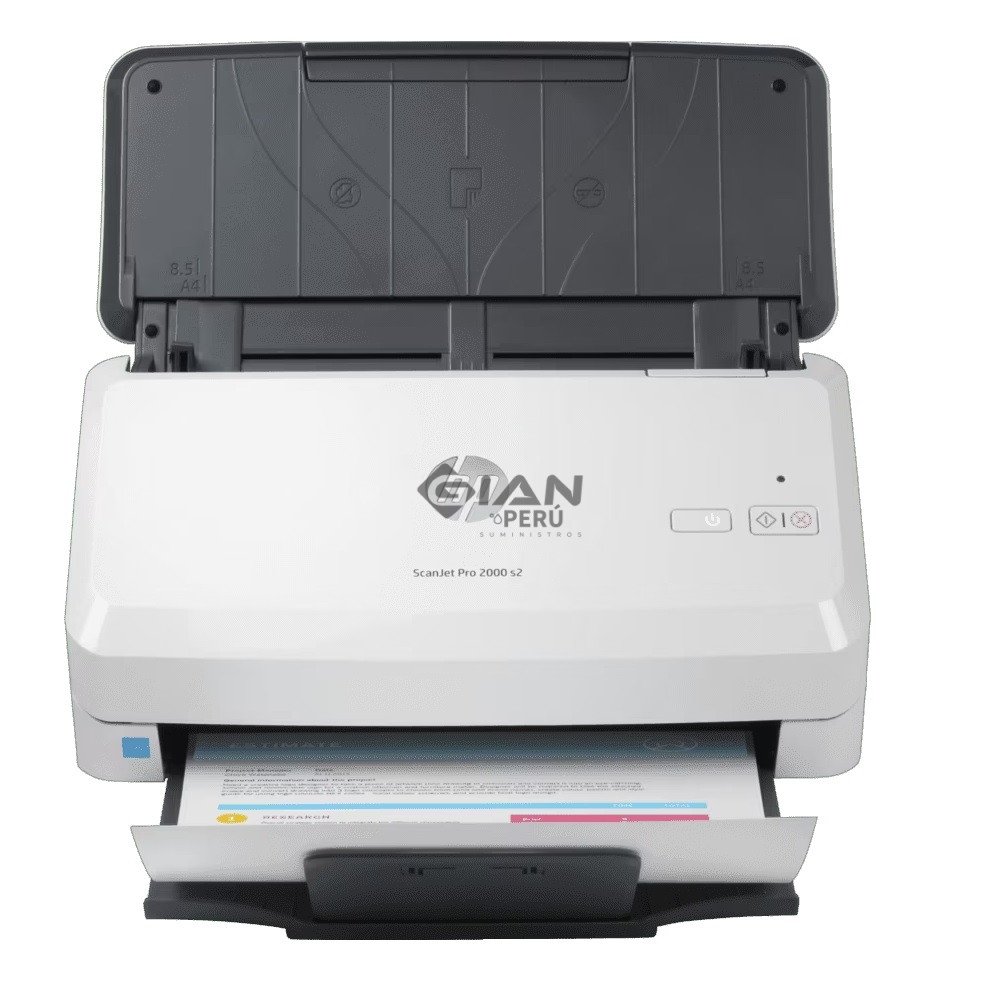 Compra el HP ScanJet Pro 2000 S2 (6FW06A), escáner profesional escaneo dúplex a 35 ppm/70 ipm, Ideal para oficinas y empresas.