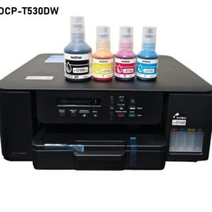 Compra la Impresora Brother DCP-T530DW, multifuncional con sistema de tinta continua, impresión dúplex automática, WiFi.
