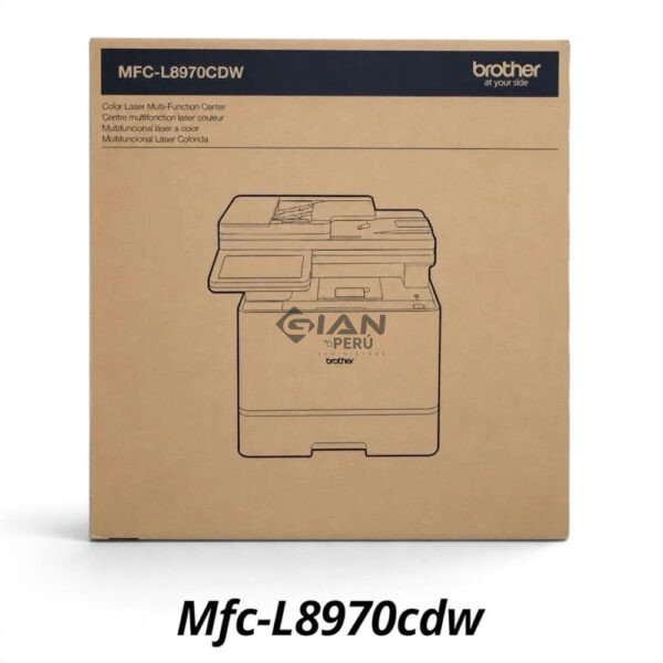 Impresora Brother MFC-L8970CDW láser color multifuncional. Imprime, copia, escanea y envía fax. Wi-Fi, Ethernet y dúplex. Cotiza ya!.