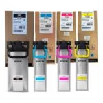 El Kit Bolsa de Tintas Epson T11B y T11A, Es Compatible Con Impresoras Epson workForce Pro WF-C5810/ WF-C5890 Negro 10k y color 5k Págs