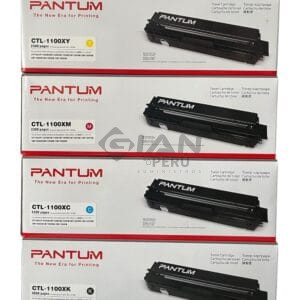 El Kit de Toner Pantum CTL-1100X CMYK, Es compatible con impresoras Pantum P1100DW / CM1100FDW / CM1100ANW/ CM1100ADW