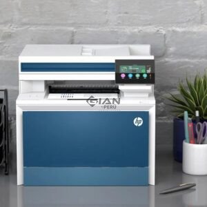 Multifuncional HP Mfp 4303fdw láser color con Wi-Fi, dúplex automático y funciones de impresión, copia, escaneo y fax.