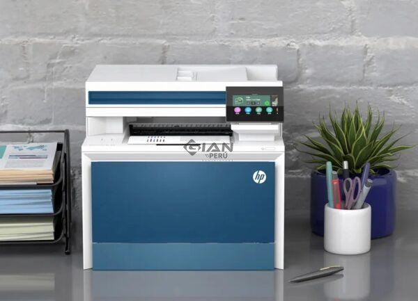 Multifuncional HP Mfp 4303fdw láser color con Wi-Fi, dúplex automático y funciones de impresión, copia, escaneo y fax.