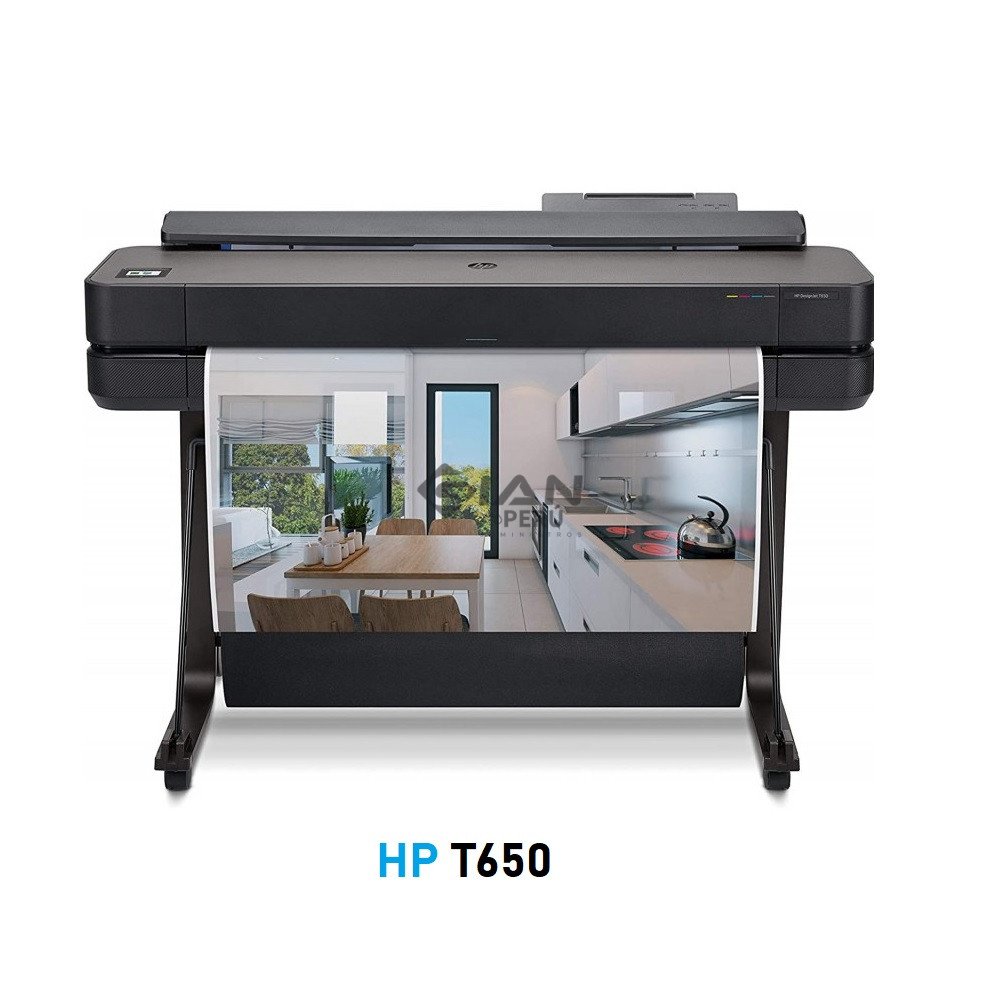 Compra la HP DesignJet T650 36" para imprimir A4, A3, A2, A1 y A0. Plotter HP para planos, CAD, arquitectura e ingeniería.