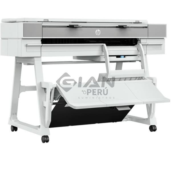 Plotter Multifuncional Hp Designjet T950 Mfp 36-In 2y9h3a, 21 segundos por página en A1, 120 impresiones A1 por hora · Impreme, copia, escanea