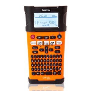 Compra la Rotuladora Brother PT-E300VP Industrial con batería recargable, maletín y cintas TZe hasta 18 mm.