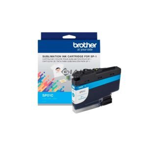 Compra la Tinta Brother SP01C Cyan Original para la impresora Brother SP-1. Cartucho de 47 ml con colores vivos, calidad profesional.