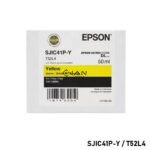Compra la Tinta Epson SJIC41P / T52L4 Yellow C13T52L420 Original para Epson ColorWorks CW-C4000. Cartucho de 50 ml.