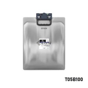 Tinta Epson T05B120 Negro Original para WF-C878R y WF-C879R. Ultra alta capacidad y rendimiento de hasta 86,000 páginas ISO.