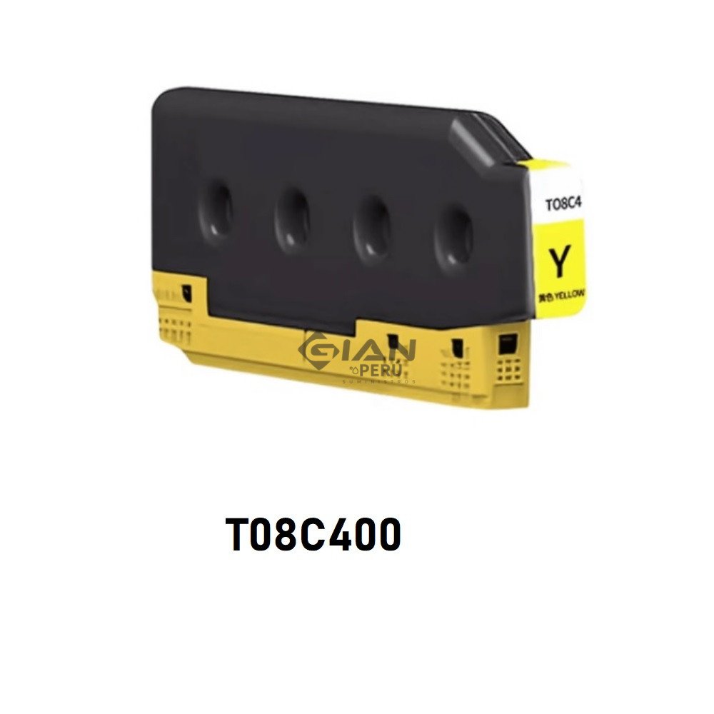 Compra la Tinta Epson T08C400 Yellow Original. Compatible con Epson WorkForce Enterprise AM-C5000 y AM-C6000. 30.000 páginas.