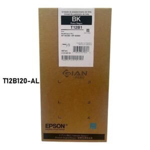 Compra la Tinta Epson T12B1 Negro Original C13T12B12A para Epson WorkForce Pro WF-M5399 y WF-M5899. Rendimiento 10,000 páginas.
