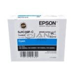 El Cartucho de Tinta Epson T44B220 SJIC35P Cyan, Es Compatible Con Impresora ColorWorks CW-C6000AU /C6500AU Volumen 80ml.