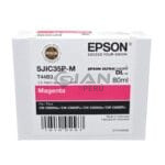 El Cartucho de Tinta Epson T44B320 SJIC35P Magenta, Es Compatible Con Impresora ColorWorks CW-C6000AU /C6500AU, Volumen 80ml.