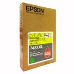 El cartucho de Tinta Epson T748XXL420 (748xxl) Yellow, Es Compatible Con Impresoras Epson workForce Pro WF-6090| WF-6590, 7,000 Páginas.