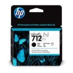 El Cartucho de Tinta Hp 3ED71A Black 712, Es Compatible Con Impresora Plotter Hp DesignJet T210, T230, T250, T630, T650, 80ml.