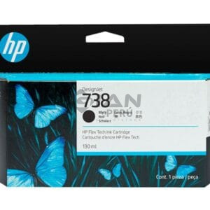 El Cartucho de Tinta Hp 698N4A Negro 738, Es Compatible Con Impresora e Plotter Hp DesignJet T850 / T950 MFP Series, Volumen 130 Mililitros. 