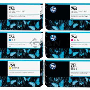 El kit de Tinta HP 764, Compatible con Impresora Plotter Hp DesignJet T3500, con Rendimiento 300ml. 