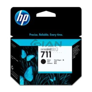 El Cartucho de Tinta Hp CZ129AL Black 711, Es Compatible Con Impresora Plotter Hp DesignJet T120 / T520 , Volumen De Tinta 38ml.