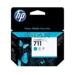 El Cartucho de Tinta Hp CZ130AL Cyan 711, Es Compatible Con Impresora Plotter Hp DesignJet T120 / T520, Volumen De Tinta 29ml.