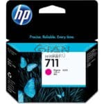 El Cartucho de Tinta Hp CZ131AL Magenta 711, Es Compatible Con Impresora Plotter Hp DesignJet T120 / T520, Volumen De Tinta 29ml.