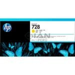 El Cartucho de Tinta Hp F9K15A Yellow 728, Es Compatible Con Impresora e Plotter Hp DesignJet T730 / T830 MFP Series, Volumen 300 Mililitros. 