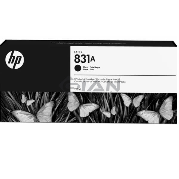 Cartucho de Tinta HP Látex CZ682A, 831a Black, Para HP Látex 310/ 315/ 330/ 335/ 360/ 365/ 370/ 375/ 560/ 570 -En Lima Perú