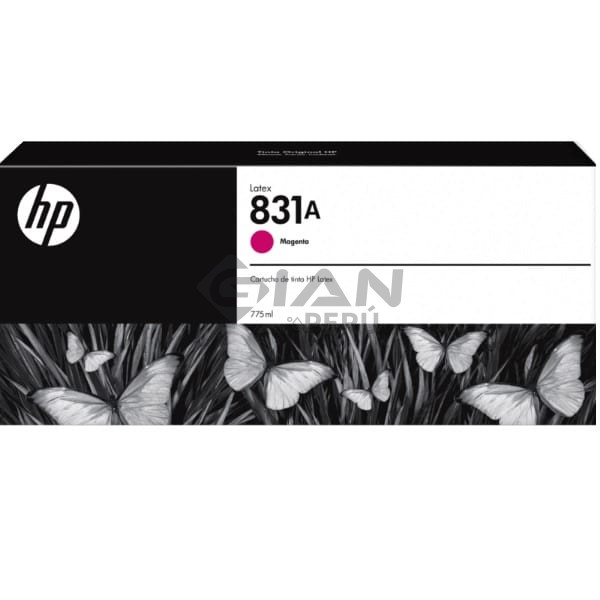 Cartucho de Tinta HP Látex CZ684A, 831a Magenta, Para HP Látex 310/ 315/ 330/ 335/ 360/ 365/ 370/ 375/ 560/ 570 -En Lima Perú
