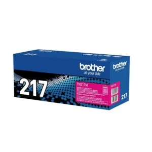 El Cartucho Toner Brother TN-217M Magenta, Es Compatible Con Impresora Brother HL- L3270/ L3551/L3750, Con Rendimiento 2,300 Páginas.